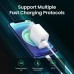 Chargeur Rapide 2 Packs 25W Chargeur Rapide pour iPhone avec 2 Câbles de 2 Mètres Compatible avec iPhone 14/14 Pro/13/13 Pro/12/12 Pro/SE/11/11 Pro/XS Max/X/XR/8/7 Plus AirPods iPad, USB C Prise Secteur